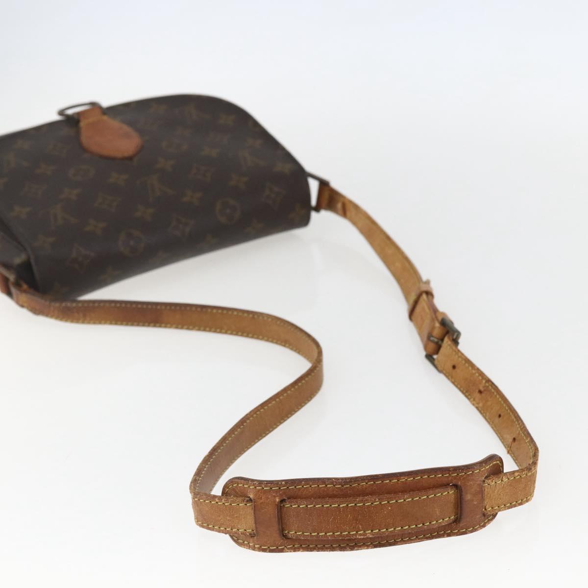LOUIS VUITTON Monogram Saint Cloud GM Shoulder Bag M51242 LV Auth BA8538