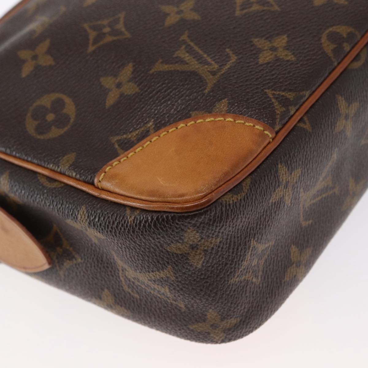 LOUIS VUITTON Monogram Compiegne 28 Clutch Bag M51845 LV Auth BA8541
