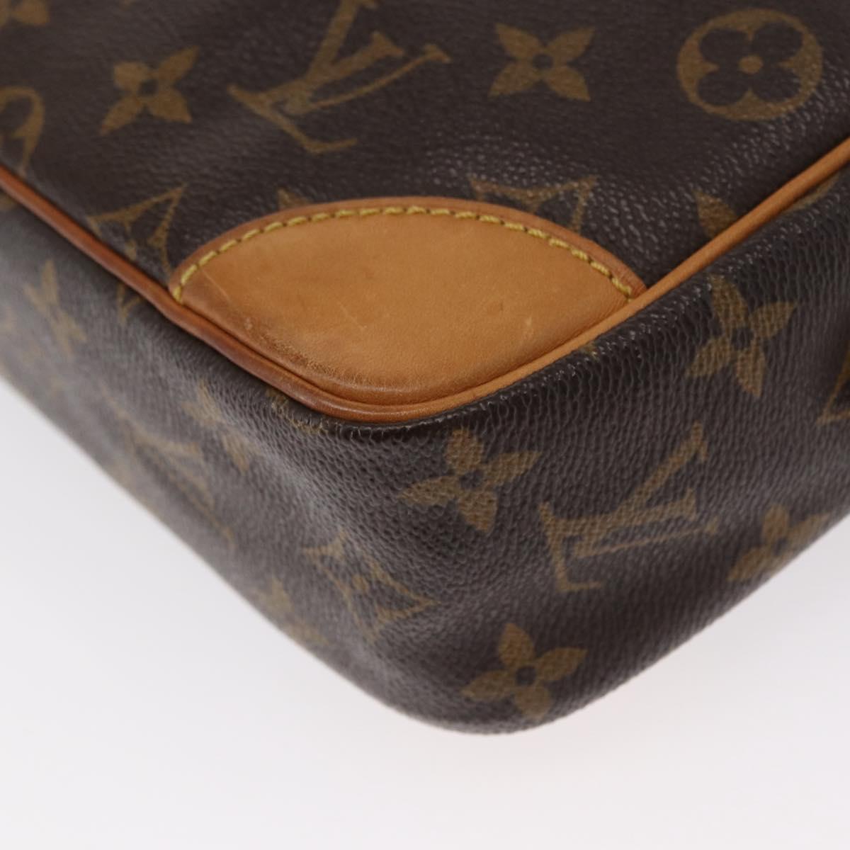 LOUIS VUITTON Monogram Compiegne 28 Clutch Bag M51845 LV Auth BA8541