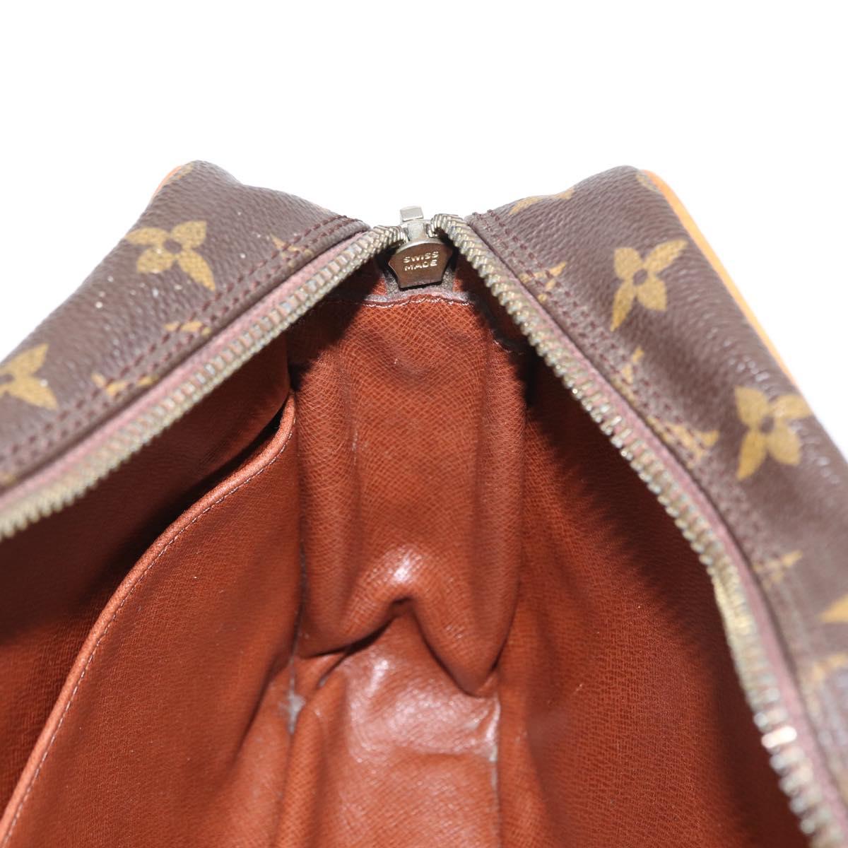 LOUIS VUITTON Monogram Compiegne 28 Clutch Bag M51845 LV Auth BA8541