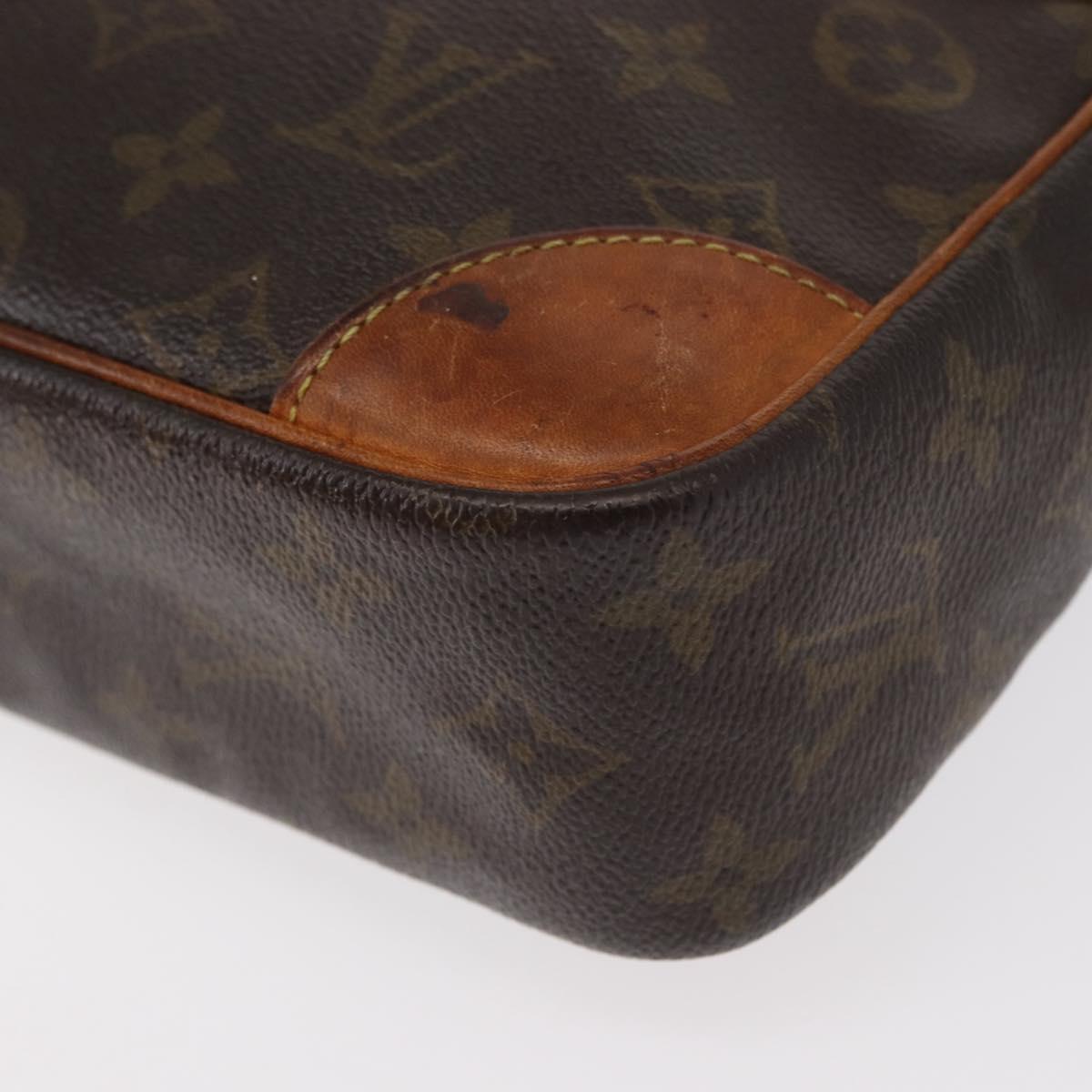 LOUIS VUITTON Monogram Compiegne 28 Clutch Bag M51845 LV Auth BA8542
