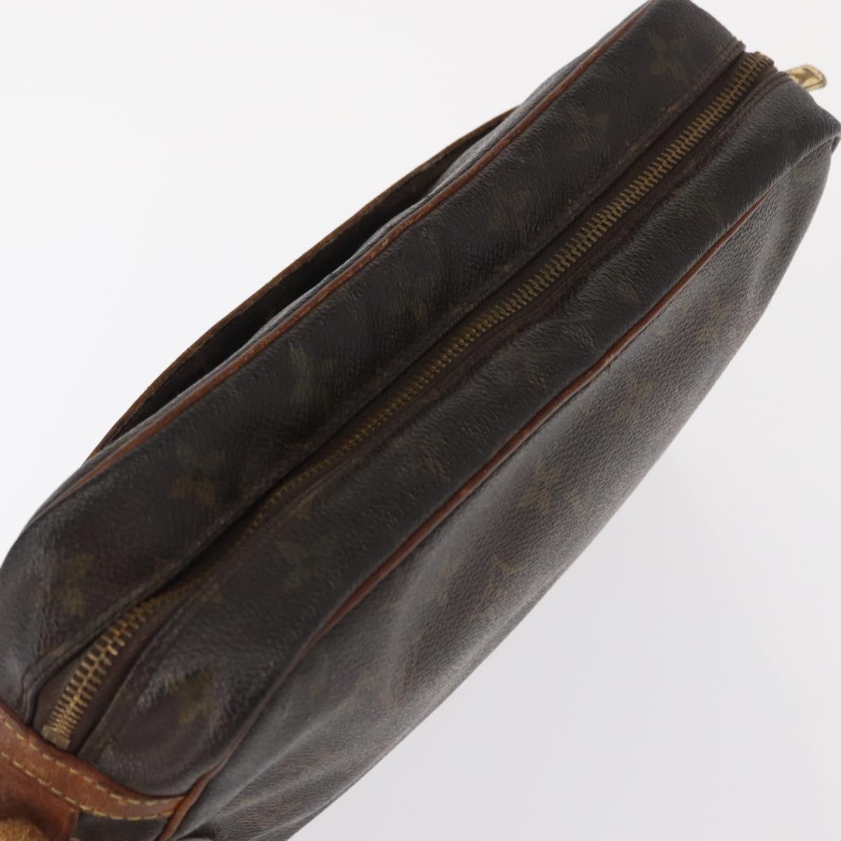 LOUIS VUITTON Monogram Compiegne 28 Clutch Bag M51845 LV Auth BA8542