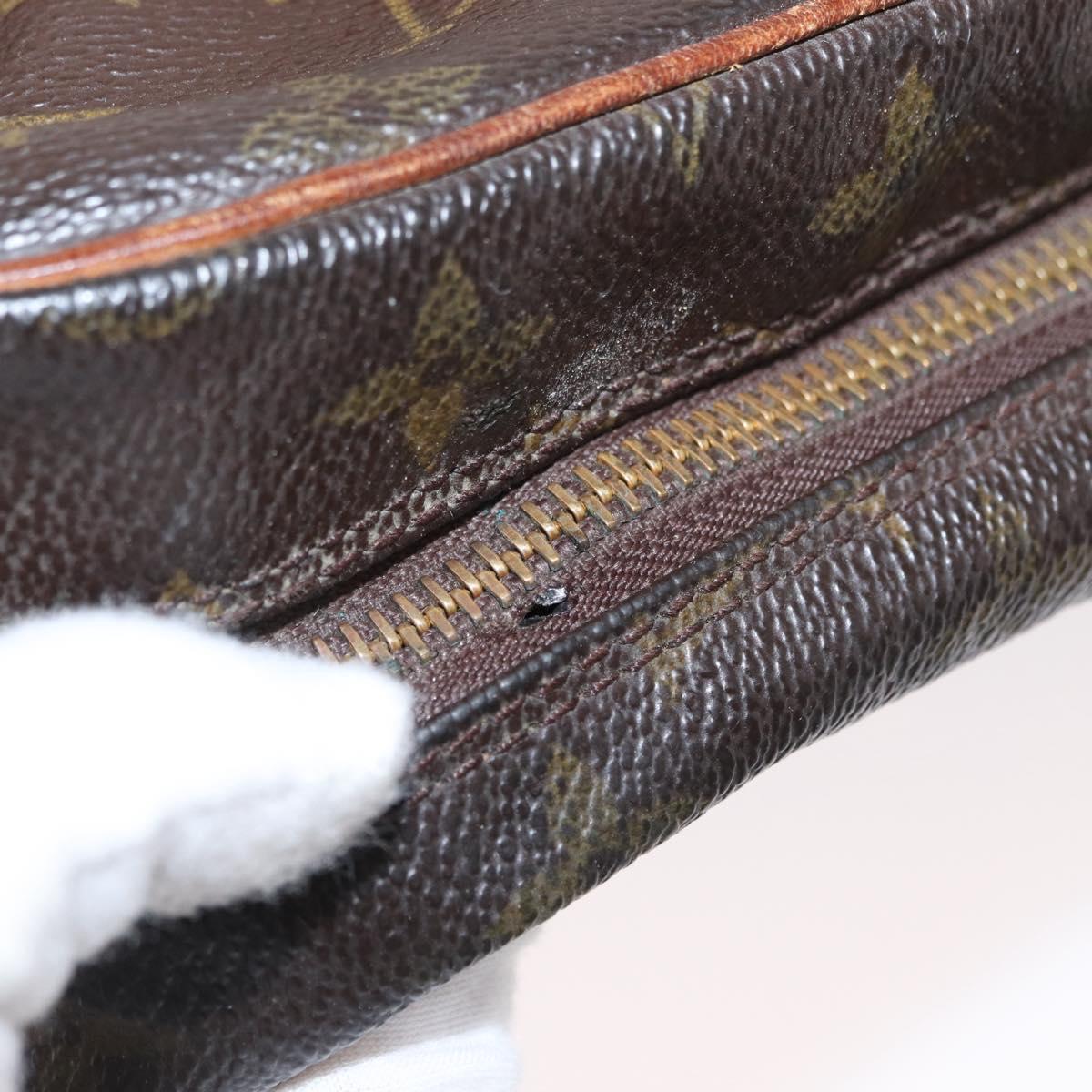 LOUIS VUITTON Monogram Compiegne 28 Clutch Bag M51845 LV Auth BA8542