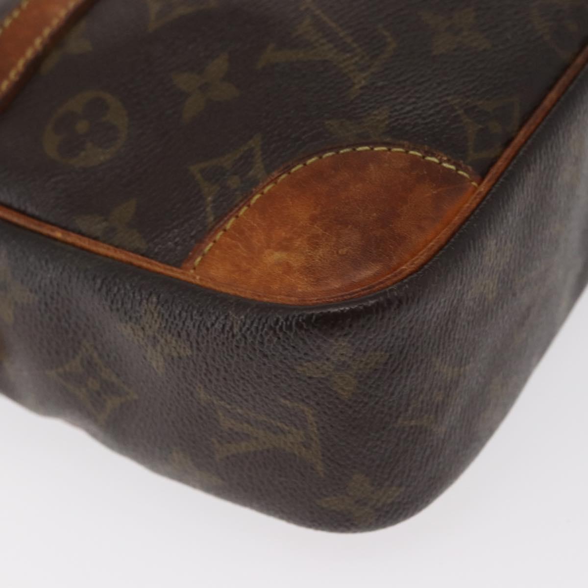 LOUIS VUITTON Monogram Compiegne 28 Clutch Bag M51845 LV Auth BA8542