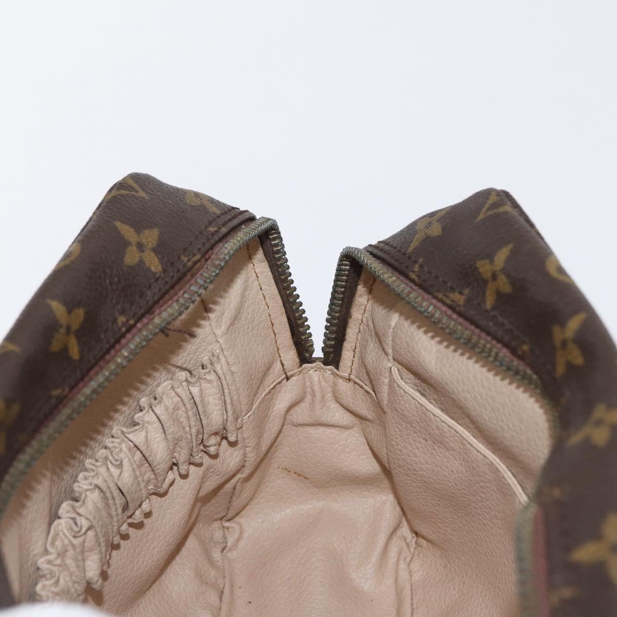 LOUIS VUITTON Monogram Trousse Toilette 28 Clutch Bag M47522 LV Auth BA8543