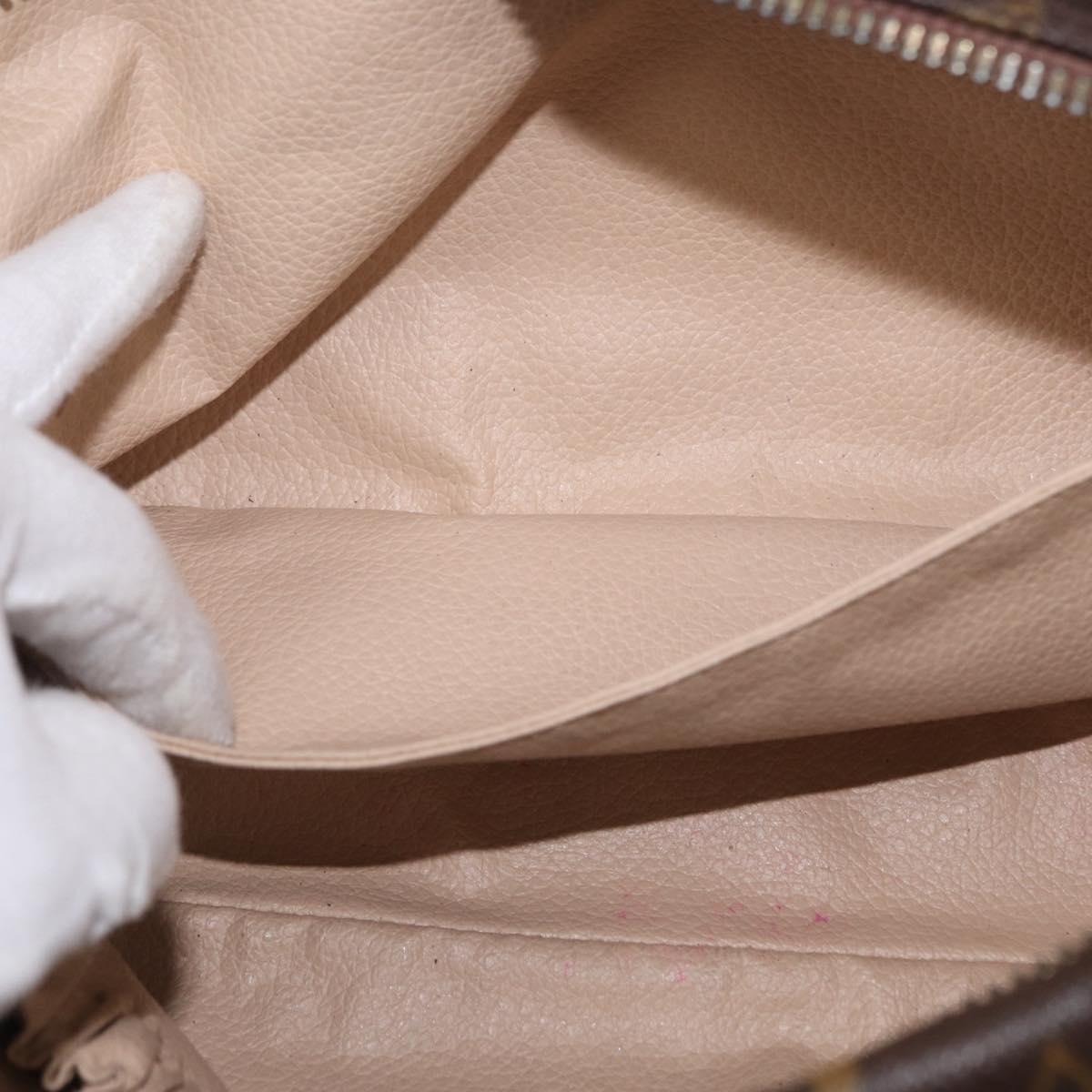 LOUIS VUITTON Monogram Trousse Toilette 28 Clutch Bag M47522 LV Auth BA8543