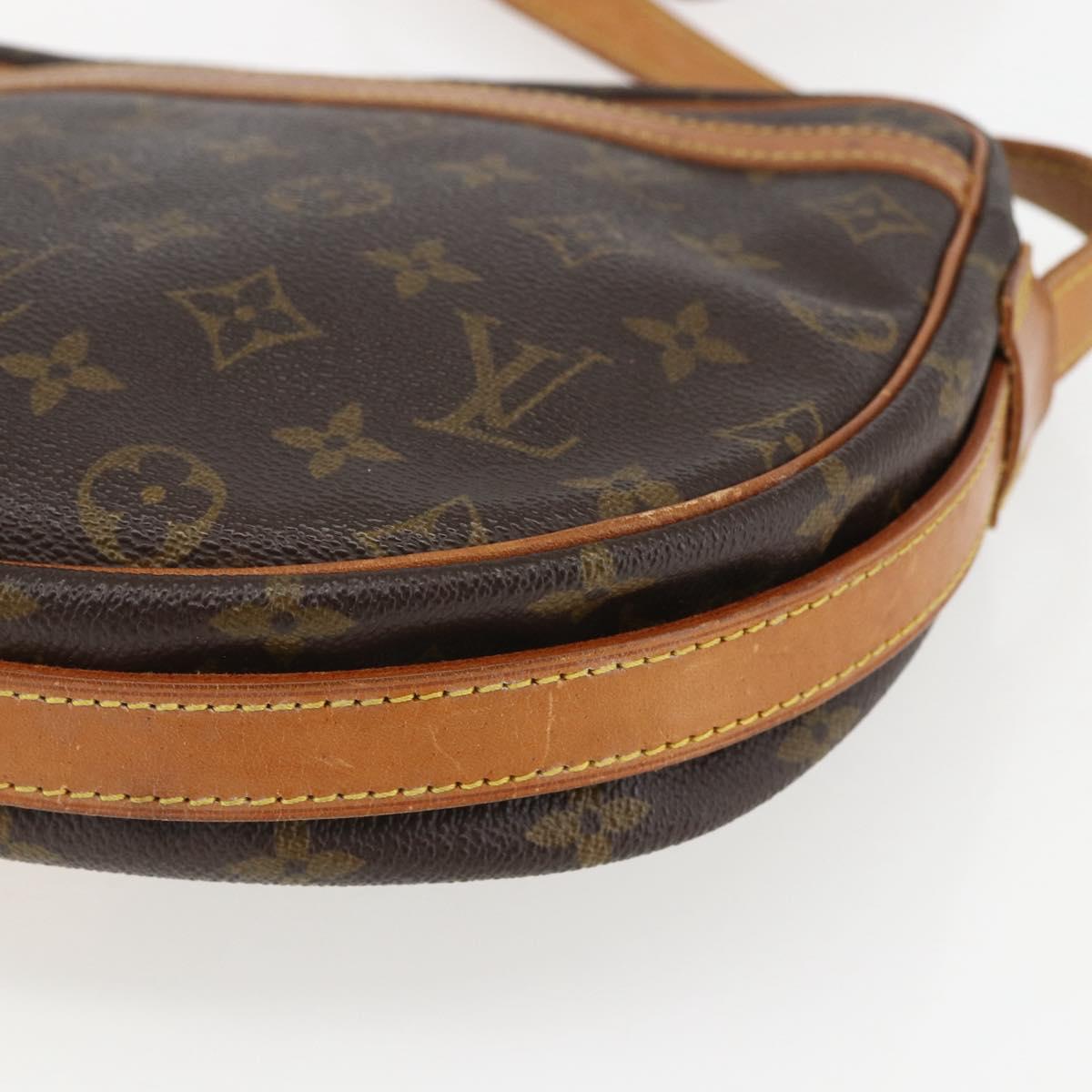 LOUIS VUITTON Monogram Jeune Fille GM Shoulder Bag M51225 LV Auth BA8545