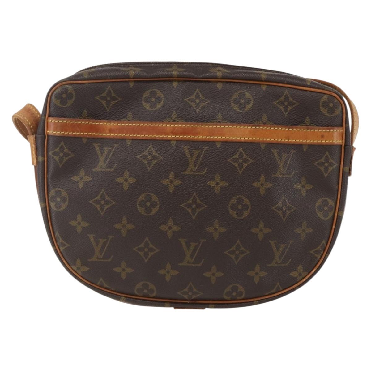 LOUIS VUITTON Monogram Jeune Fille GM Shoulder Bag M51225 LV Auth BA8545