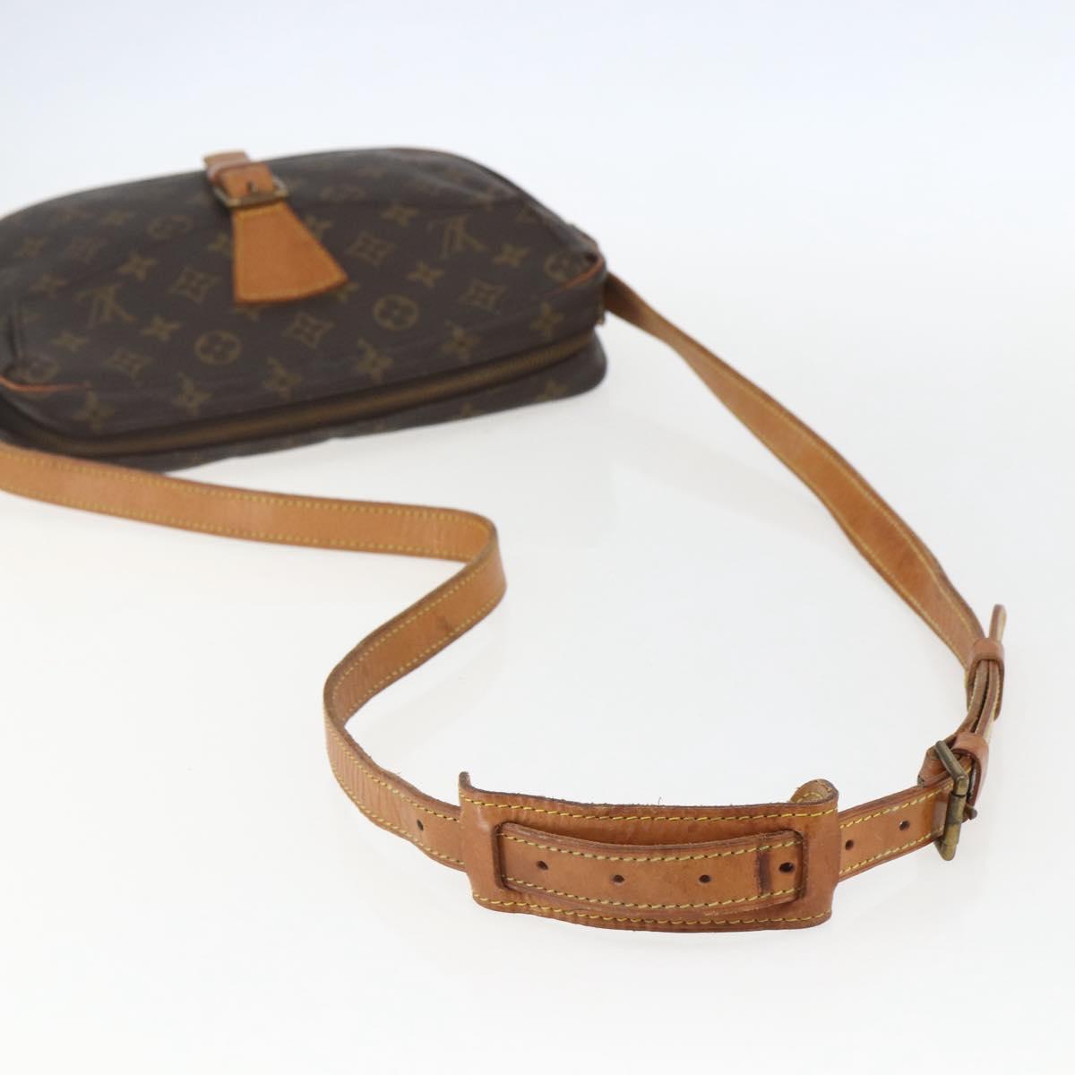 LOUIS VUITTON Monogram Jeune Fille GM Shoulder Bag M51225 LV Auth BA8545