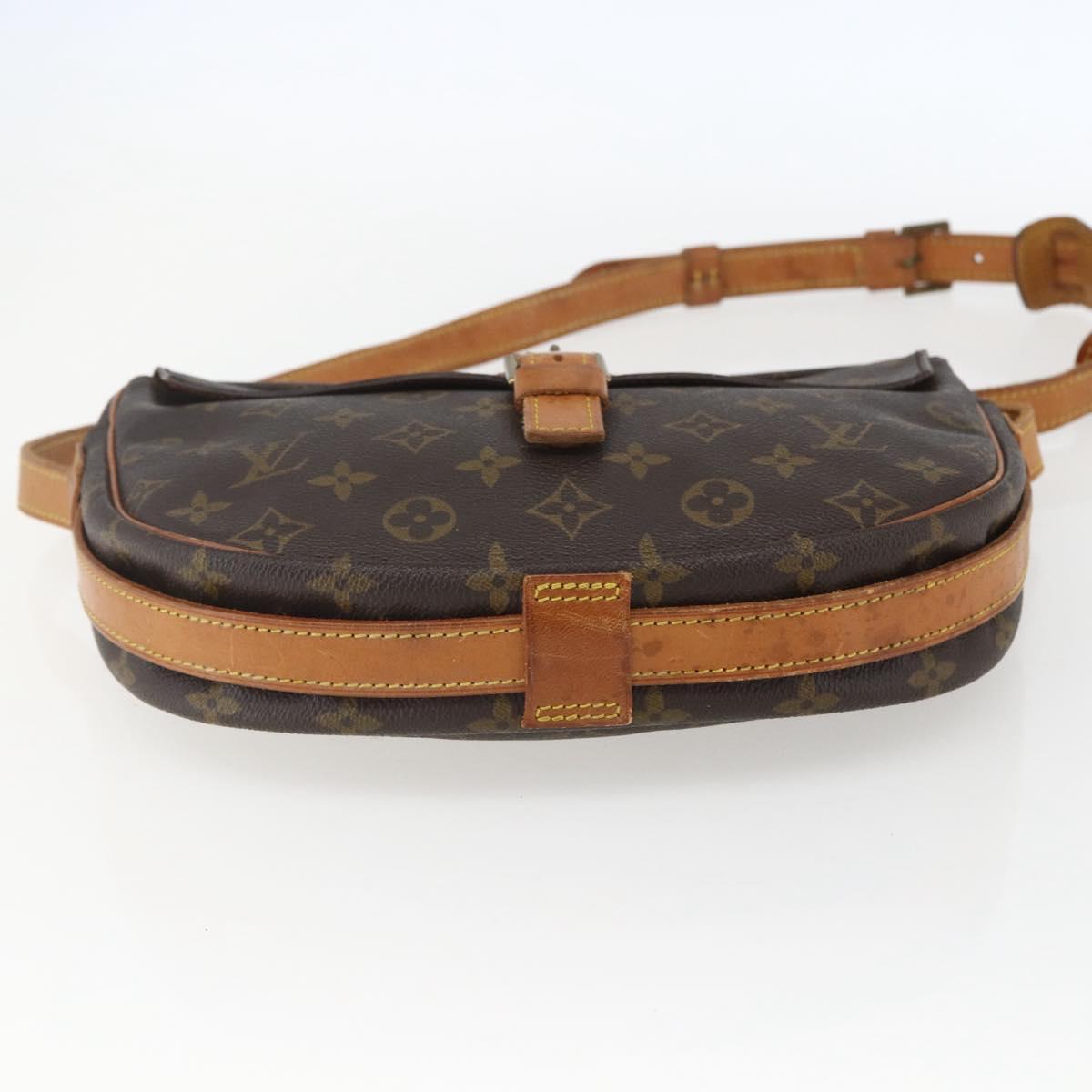 LOUIS VUITTON Monogram Jeune Fille GM Shoulder Bag M51225 LV Auth BA8545