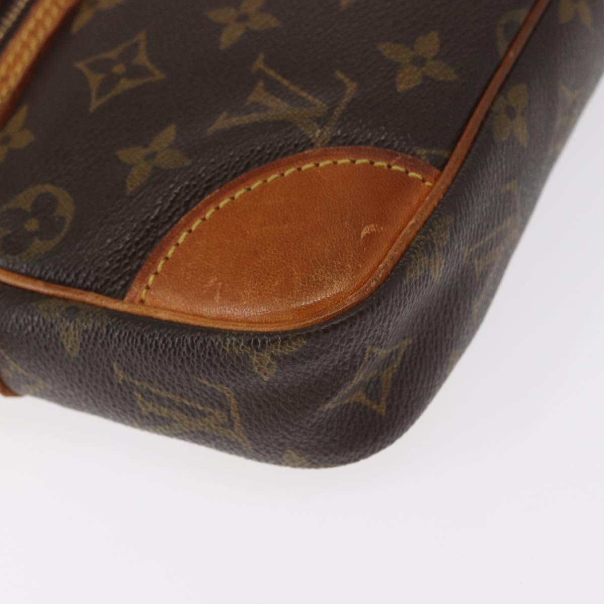 LOUIS VUITTON Monogram Marly Dragonne GM Clutch Bag M51825 LV Auth BA8547