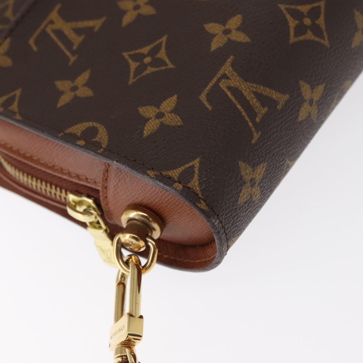 LOUIS VUITTON Monogram Orsay Clutch Bag M51790 LV Auth BA8548