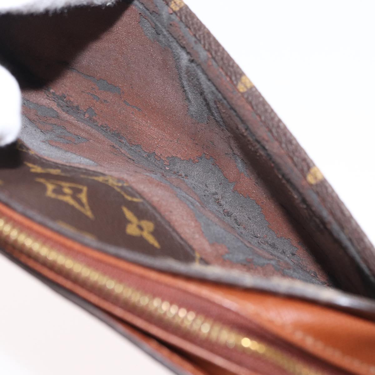 LOUIS VUITTON Monogram Orsay Clutch Bag M51790 LV Auth BA8548