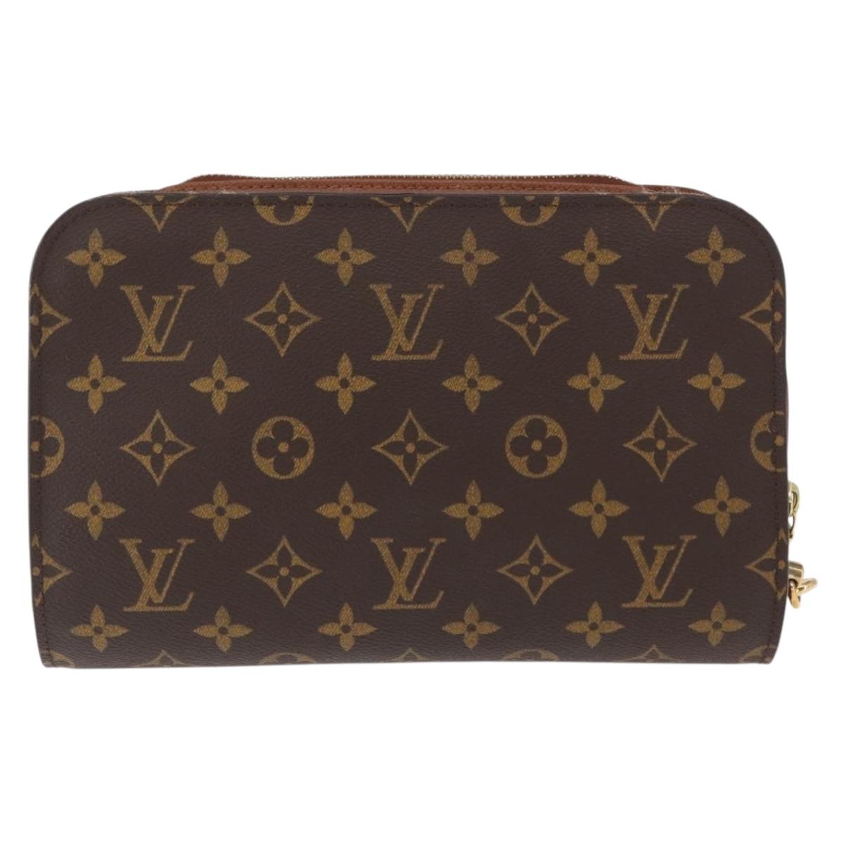 LOUIS VUITTON Monogram Orsay Clutch Bag M51790 LV Auth BA8548