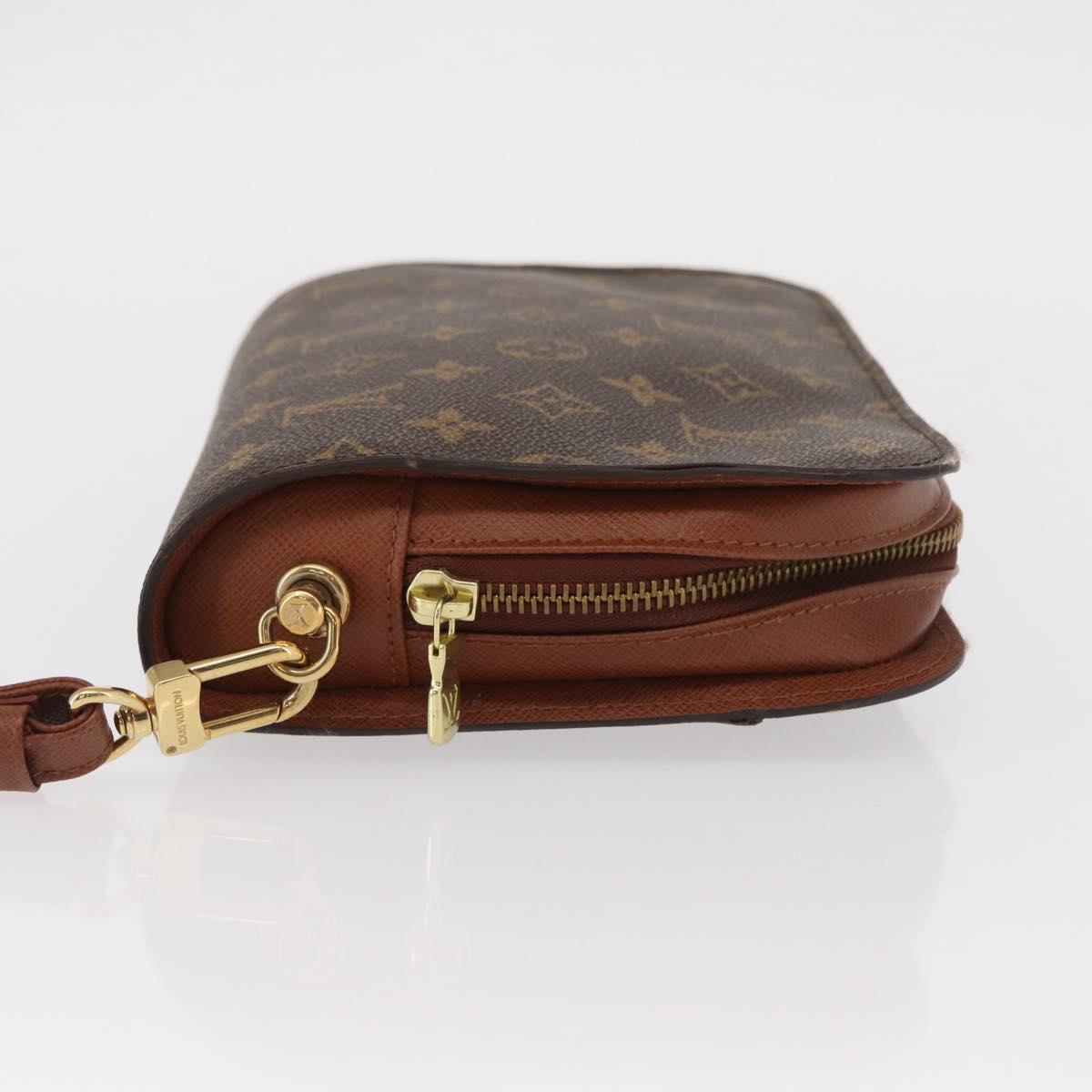 LOUIS VUITTON Monogram Orsay Clutch Bag M51790 LV Auth BA8548