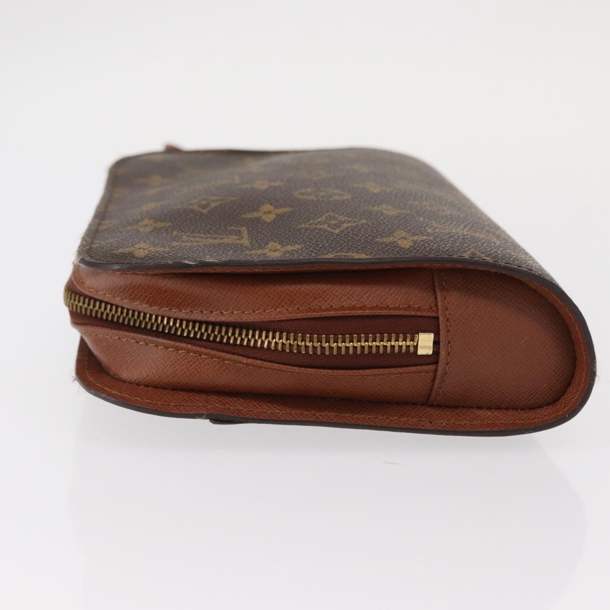 LOUIS VUITTON Monogram Orsay Clutch Bag M51790 LV Auth BA8548