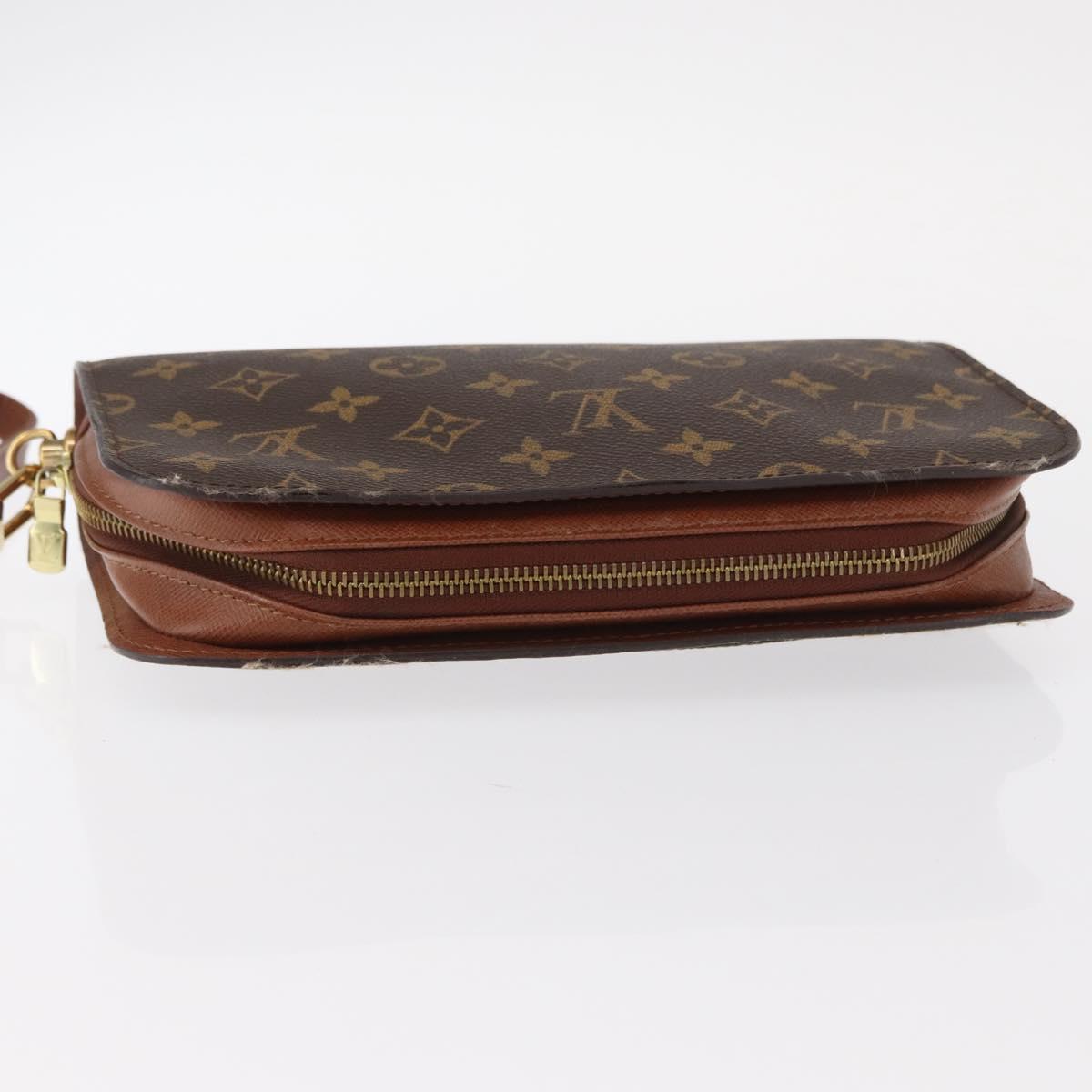 LOUIS VUITTON Monogram Orsay Clutch Bag M51790 LV Auth BA8548