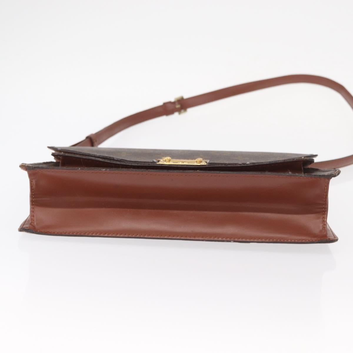 LOUIS VUITTON Monogram Monceau 28 Hand Bag M51185 LV Auth BA8549