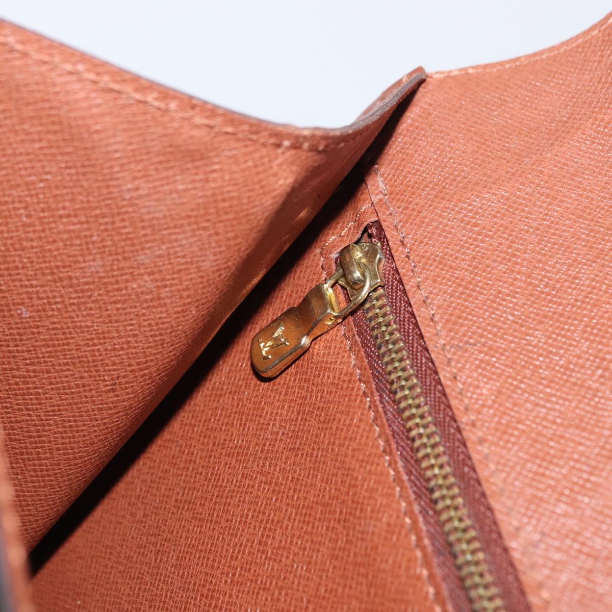 LOUIS VUITTON Monogram Monceau 28 Hand Bag M51185 LV Auth BA8549