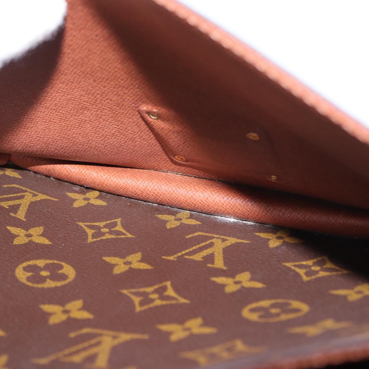 LOUIS VUITTON Monogram Monceau 28 Hand Bag M51185 LV Auth BA8549