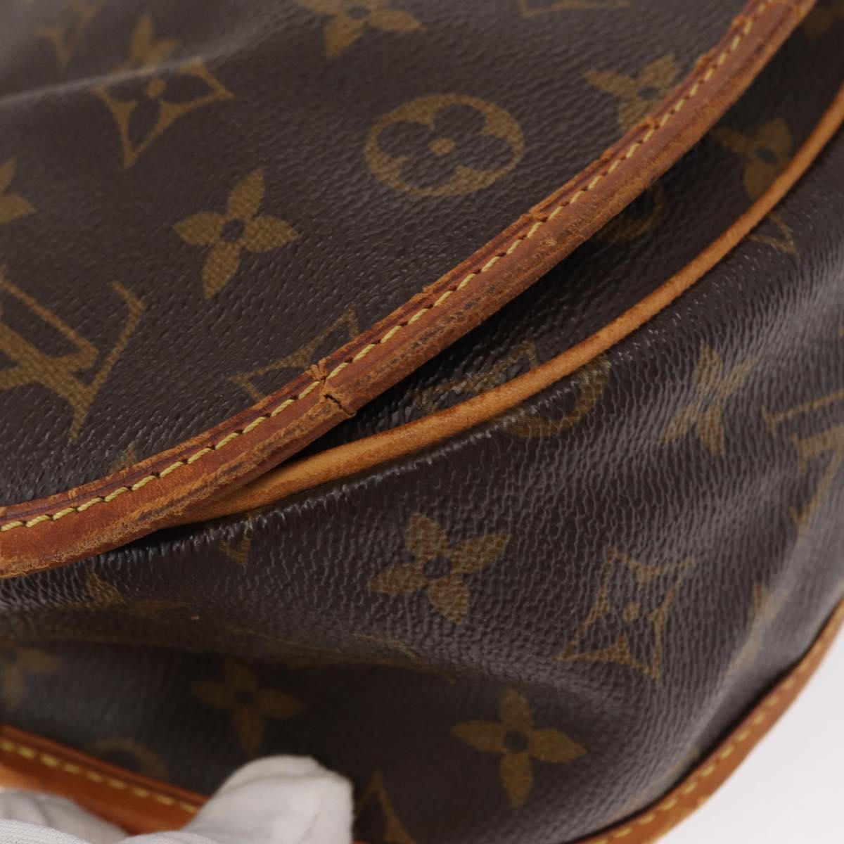 LOUIS VUITTON Monogram Menilmontant PM Shoulder Bag M40474 LV Auth BA8553