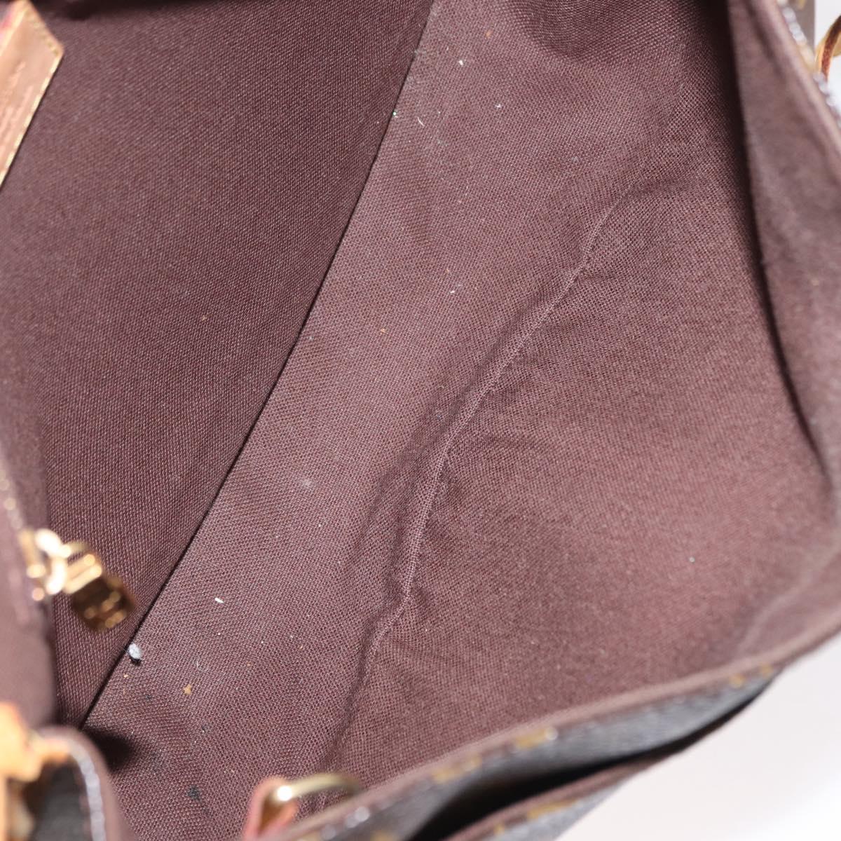 LOUIS VUITTON Monogram Menilmontant PM Shoulder Bag M40474 LV Auth BA8553