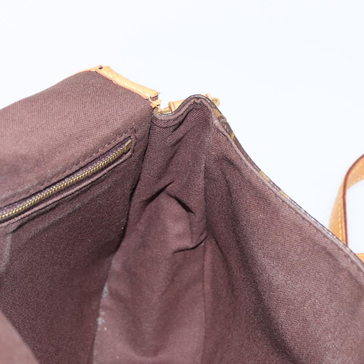 LOUIS VUITTON Monogram Menilmontant PM Shoulder Bag M40474 LV Auth BA8553