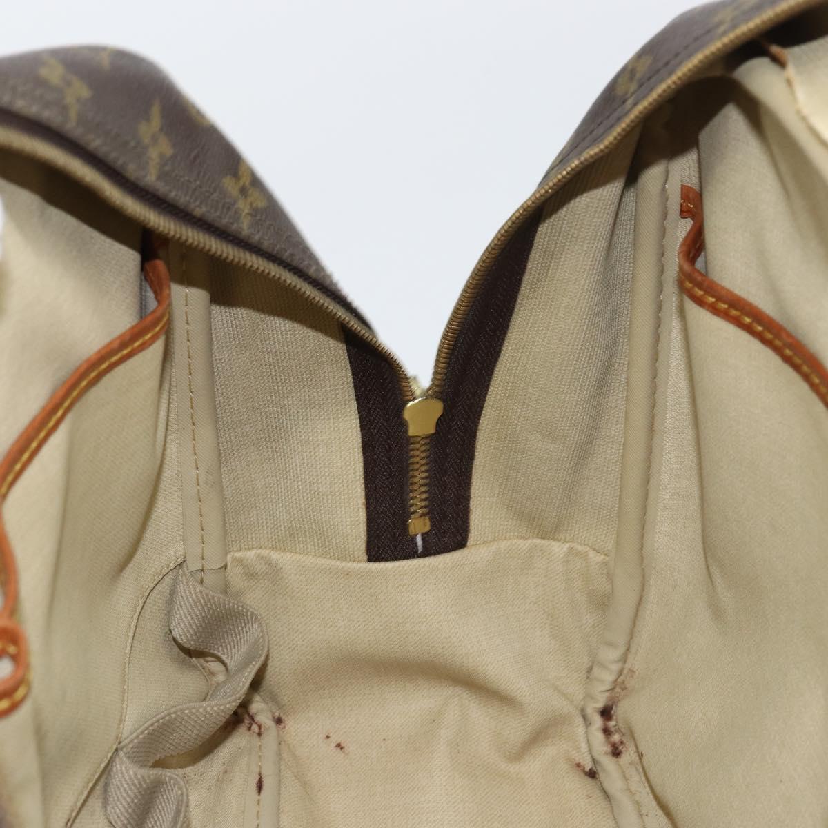 LOUIS VUITTON Monogram Deauville Hand Bag M47270 LV Auth BA8555