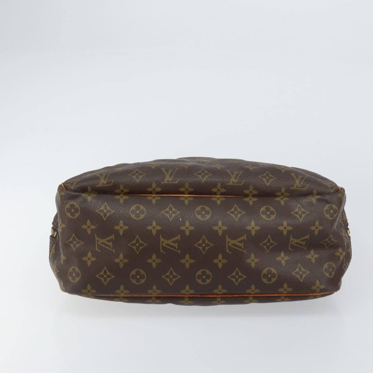 LOUIS VUITTON Monogram Deauville Hand Bag M47270 LV Auth BA8555