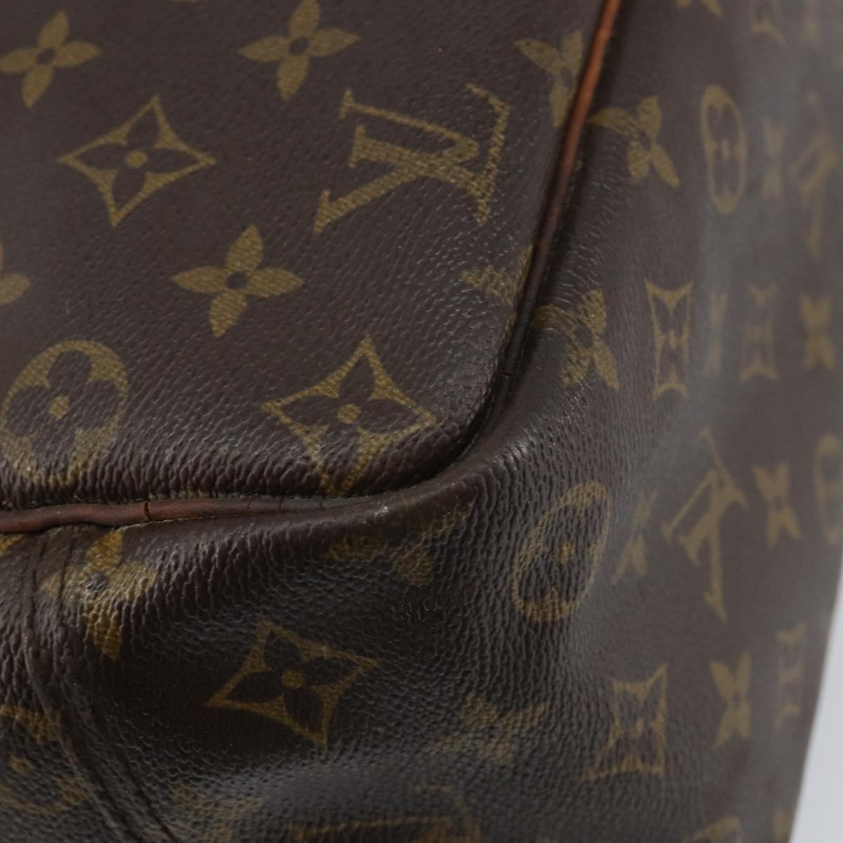 LOUIS VUITTON Monogram Deauville Hand Bag M47270 LV Auth BA8556