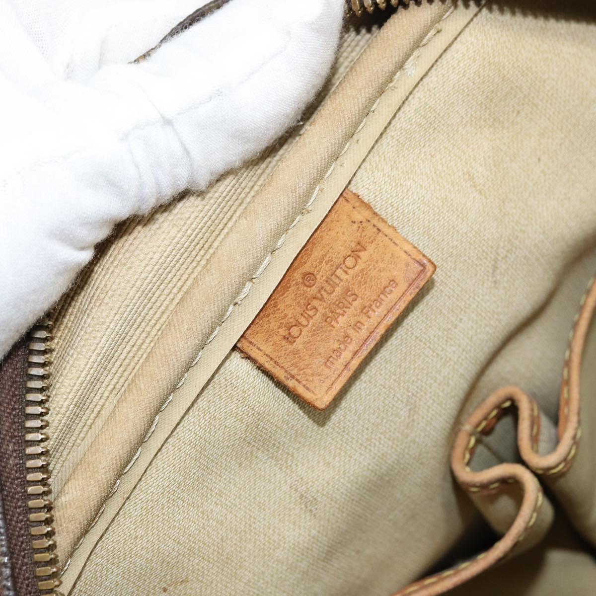 LOUIS VUITTON Monogram Deauville Hand Bag M47270 LV Auth BA8556