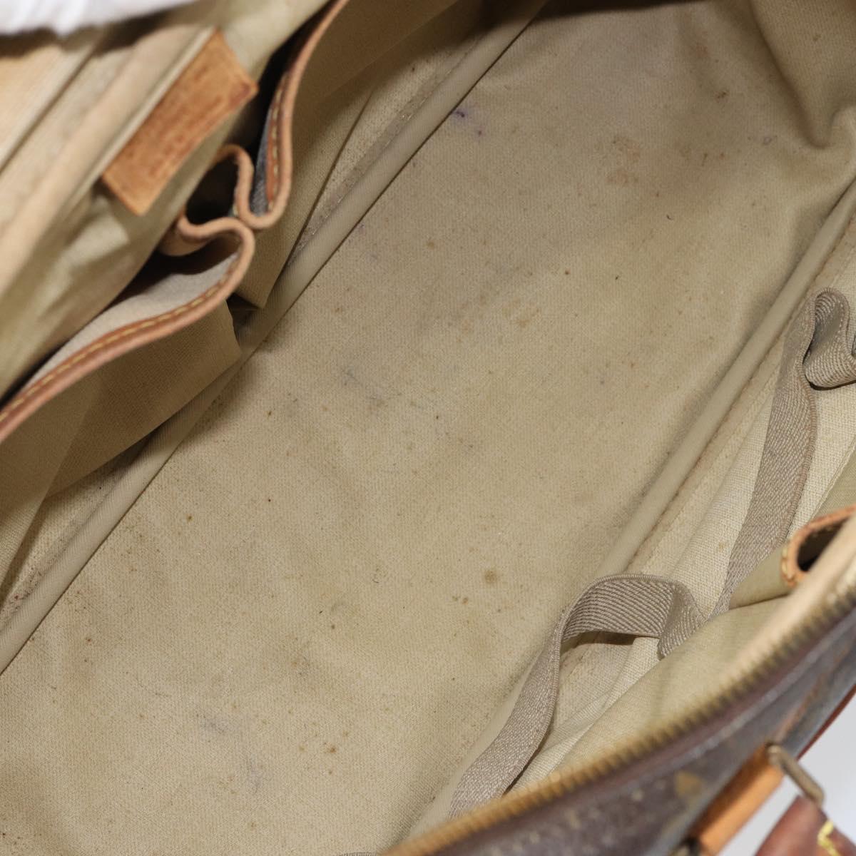 LOUIS VUITTON Monogram Deauville Hand Bag M47270 LV Auth BA8556