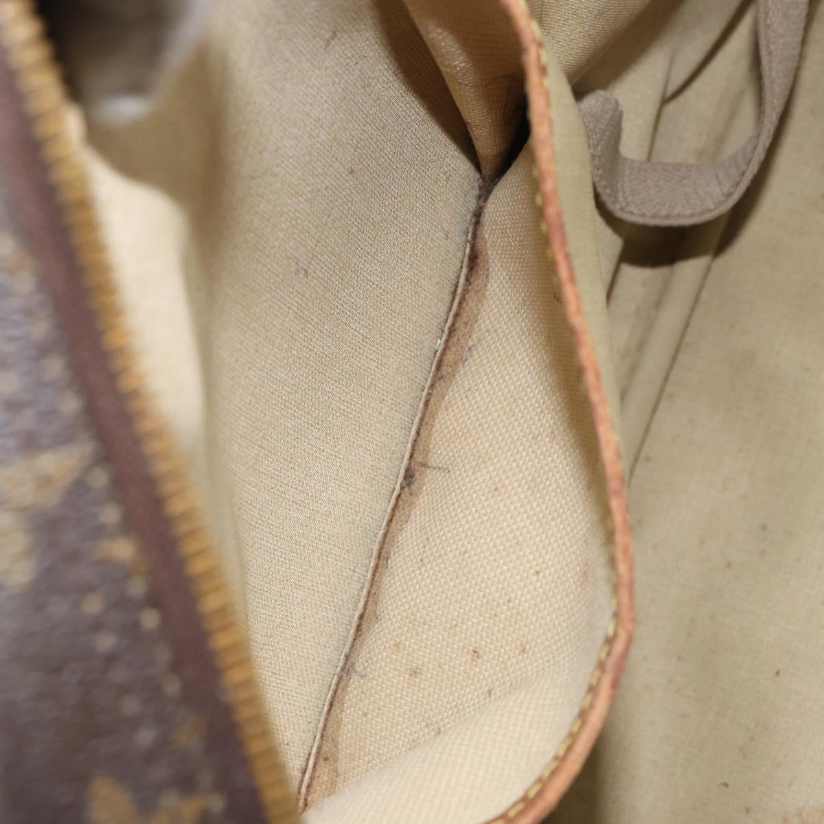 LOUIS VUITTON Monogram Deauville Hand Bag M47270 LV Auth BA8556