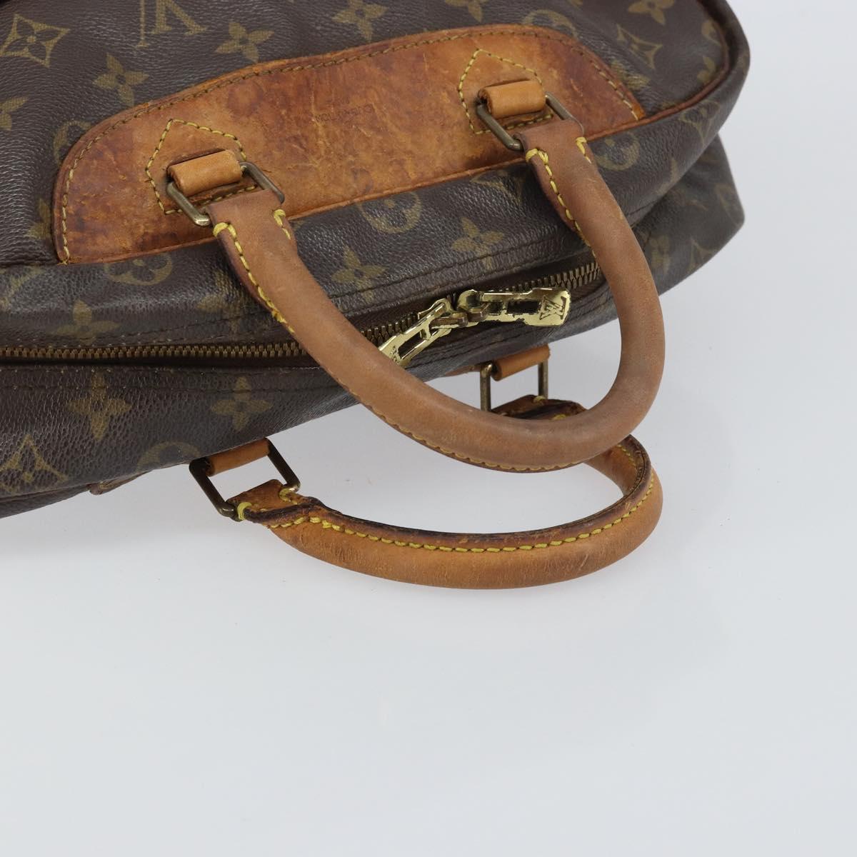 LOUIS VUITTON Monogram Deauville Hand Bag M47270 LV Auth BA8556
