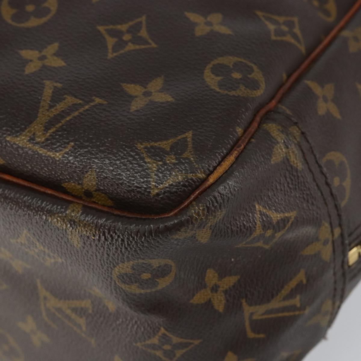 LOUIS VUITTON Monogram Deauville Hand Bag M47270 LV Auth BA8557