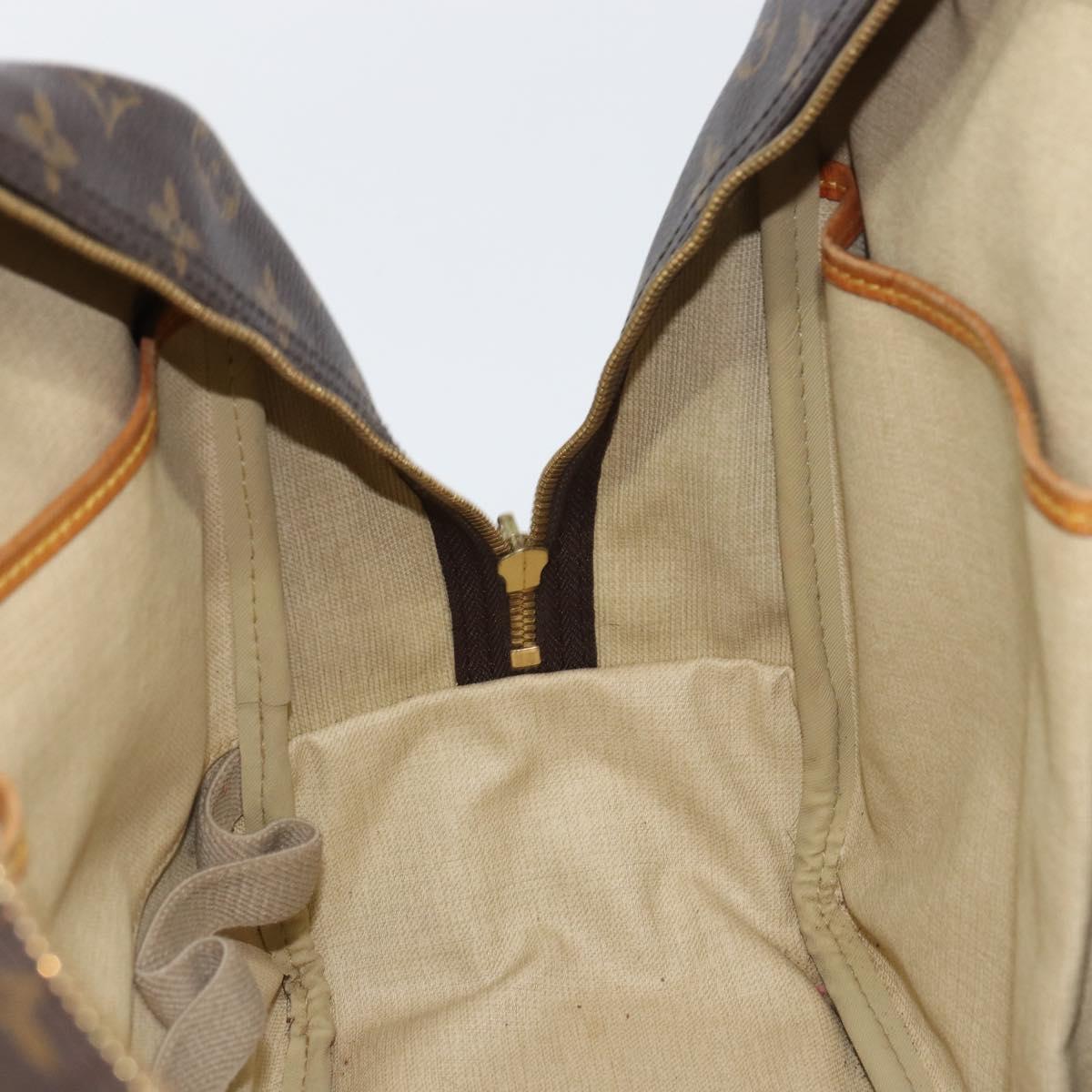 LOUIS VUITTON Monogram Deauville Hand Bag M47270 LV Auth BA8557