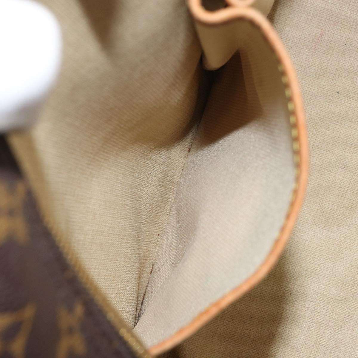 LOUIS VUITTON Monogram Deauville Hand Bag M47270 LV Auth BA8557