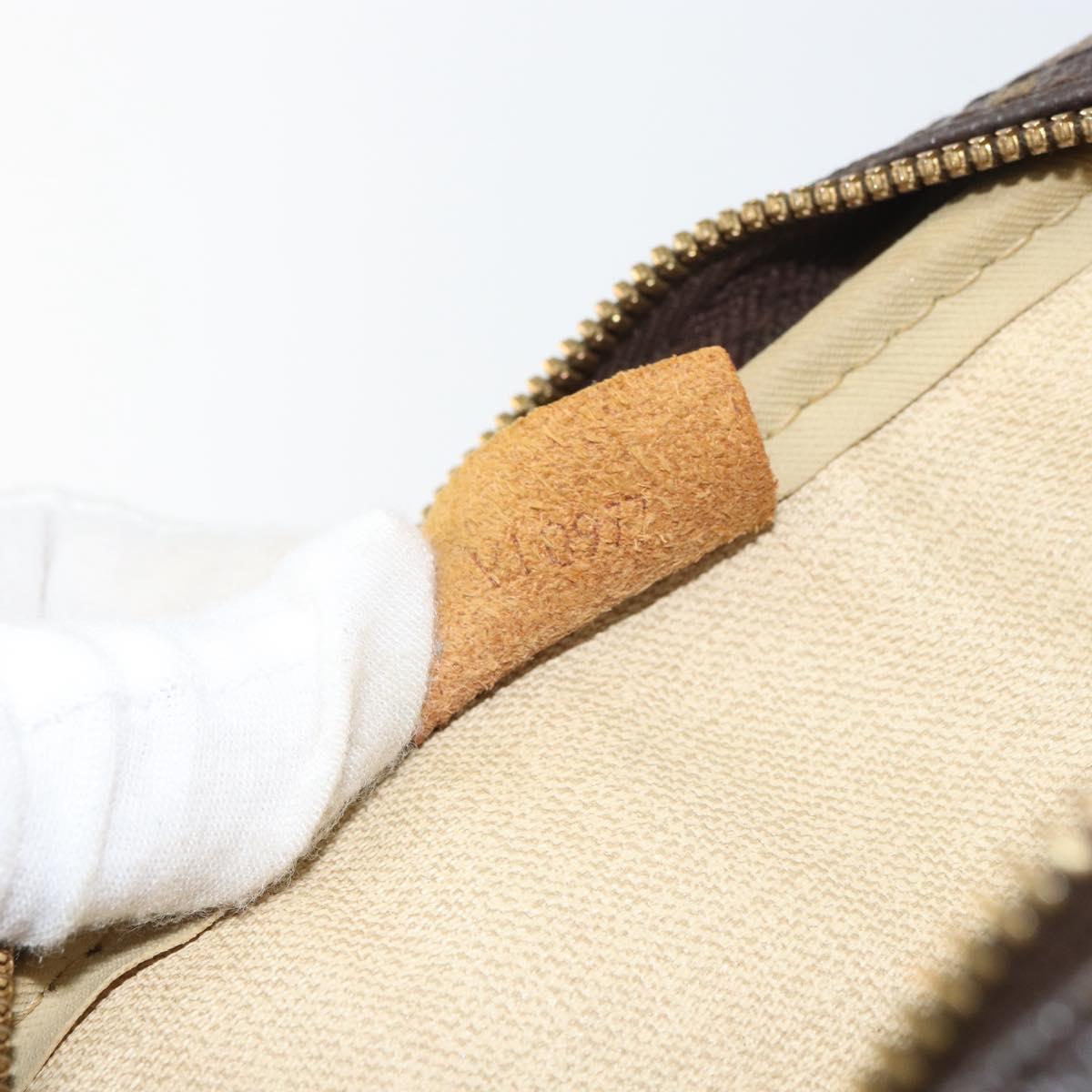 LOUIS VUITTON Monogram Deauville Hand Bag M47270 LV Auth BA8557