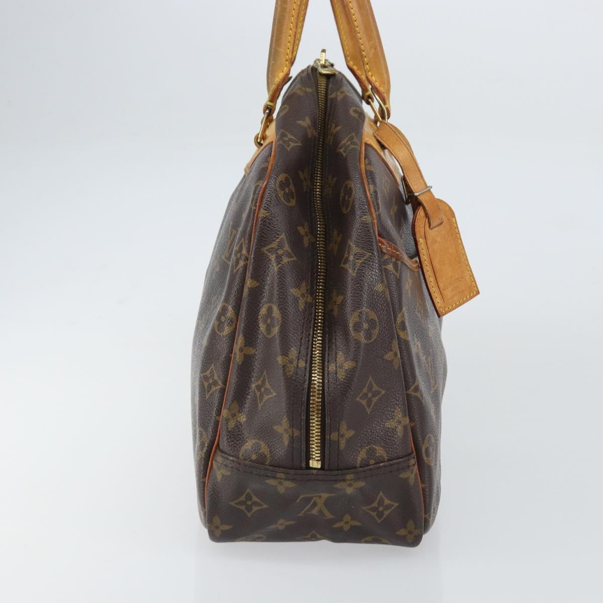 LOUIS VUITTON Monogram Deauville Hand Bag M47270 LV Auth BA8557