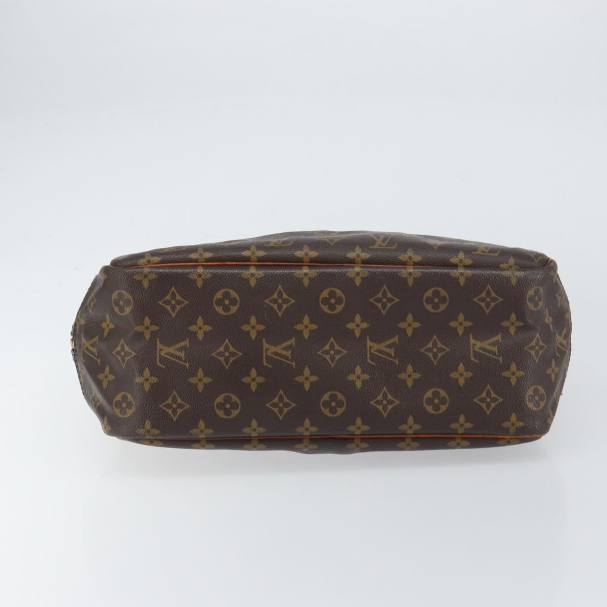 LOUIS VUITTON Monogram Deauville Hand Bag M47270 LV Auth BA8557