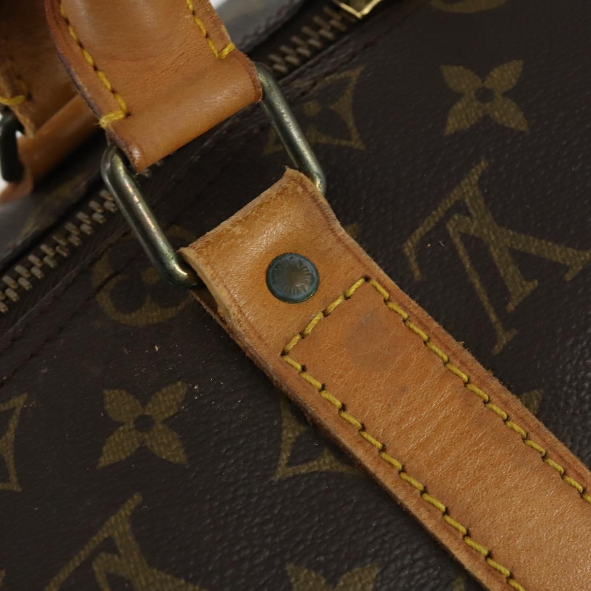 LOUIS VUITTON Monogram Keepall 50 Boston Bag M41426 LV Auth BA8559