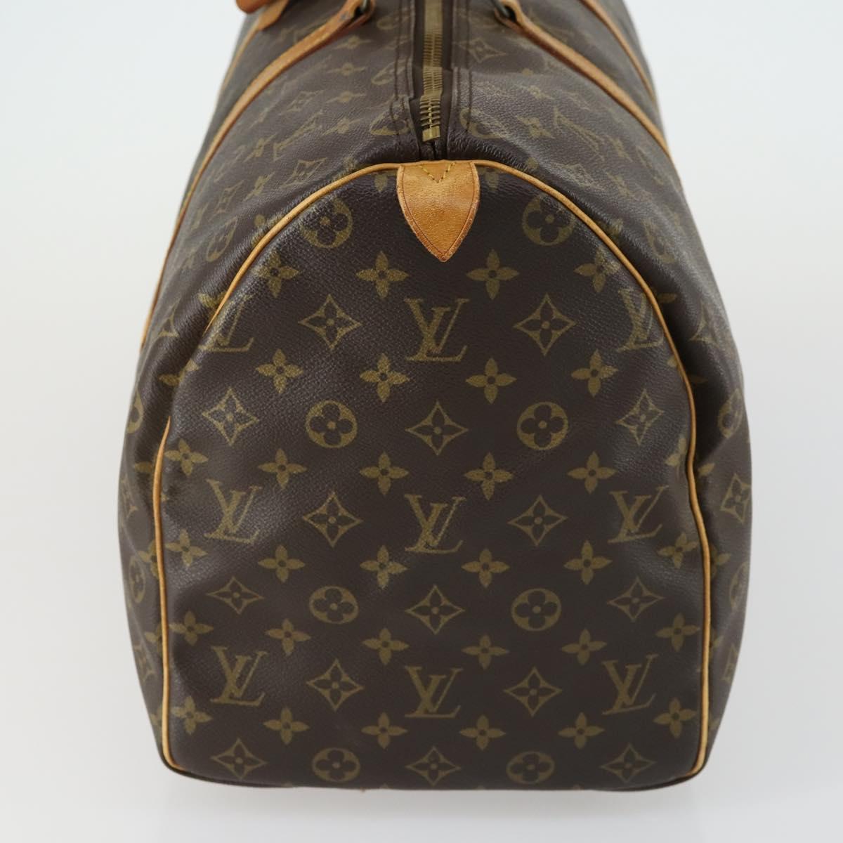 LOUIS VUITTON Monogram Keepall 50 Boston Bag M41426 LV Auth BA8559