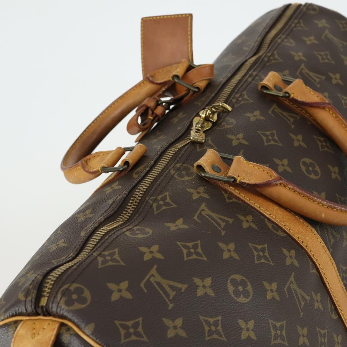 LOUIS VUITTON Monogram Keepall 50 Boston Bag M41426 LV Auth BA8559