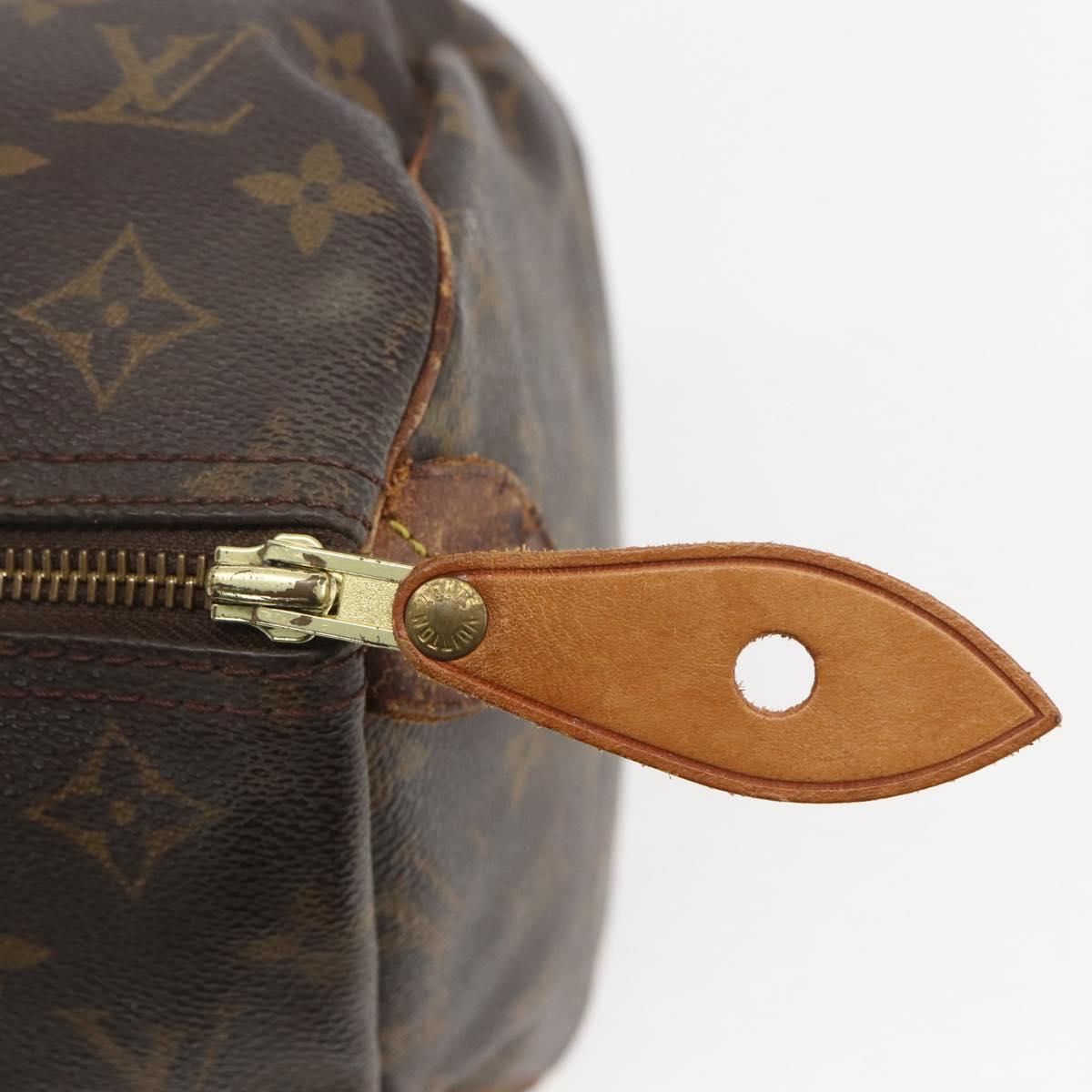 LOUIS VUITTON Monogram Speedy 30 Hand Bag M41526 LV Auth BA8564