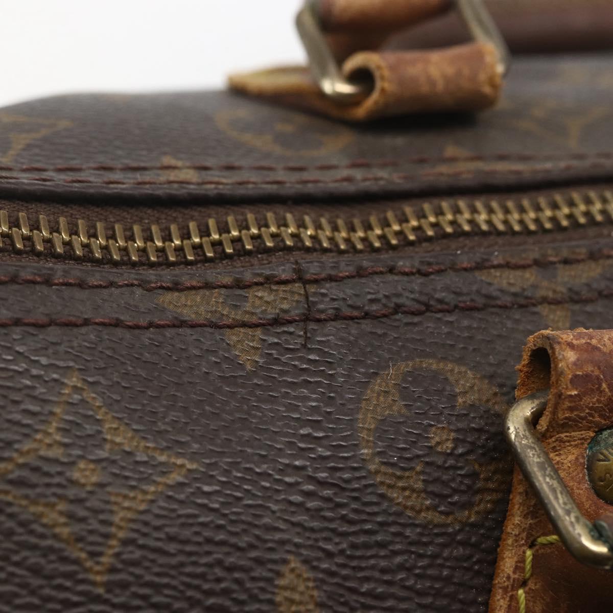 LOUIS VUITTON Monogram Speedy 30 Hand Bag M41526 LV Auth BA8564