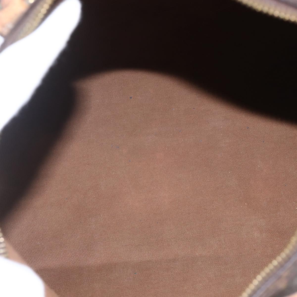 LOUIS VUITTON Monogram Speedy 30 Hand Bag M41526 LV Auth BA8564