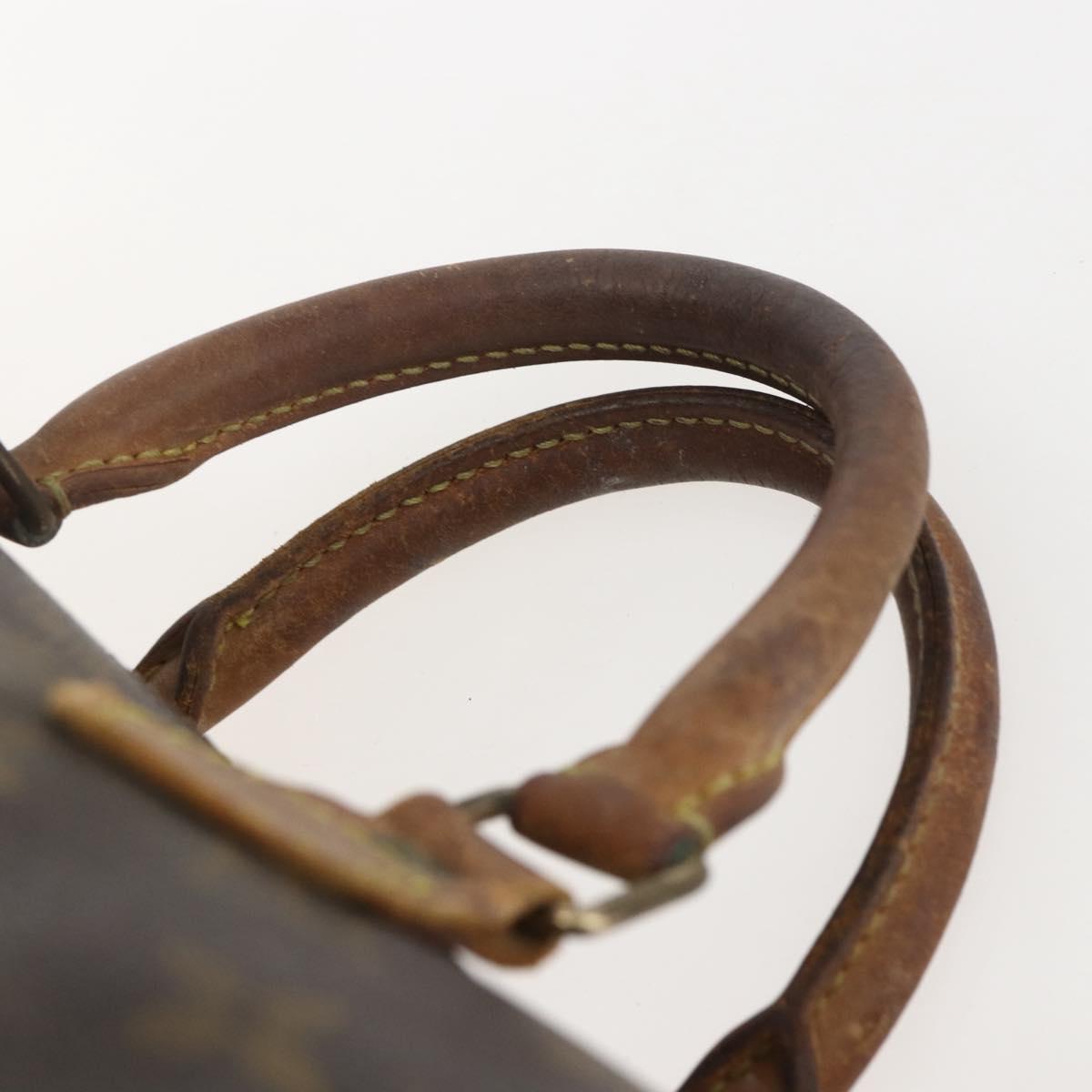 LOUIS VUITTON Monogram Speedy 30 Hand Bag M41526 LV Auth BA8564