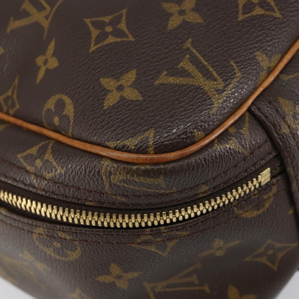 LOUIS VUITTON Monogram Excursion Hand Bag M41450 LV Auth BA8565
