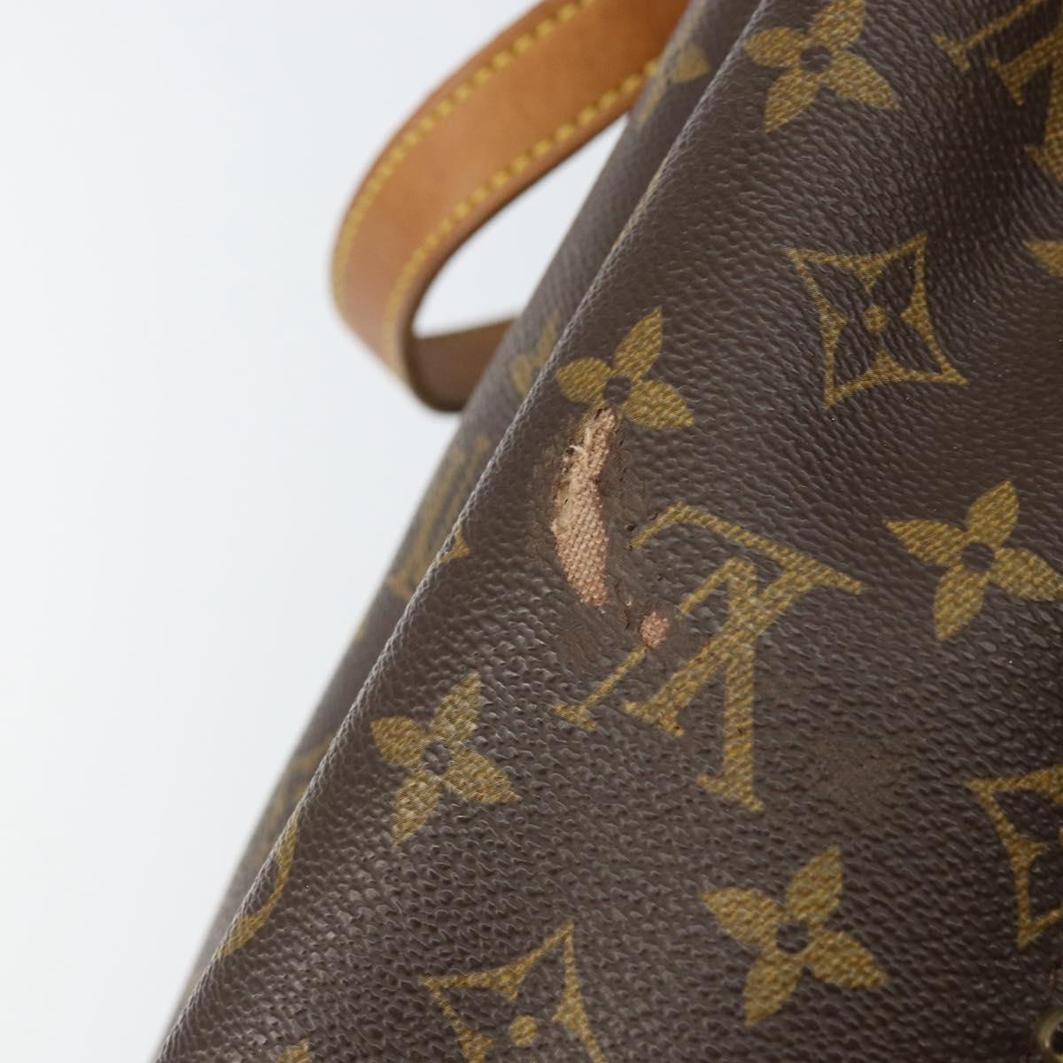 LOUIS VUITTON Monogram Excursion Hand Bag M41450 LV Auth BA8565