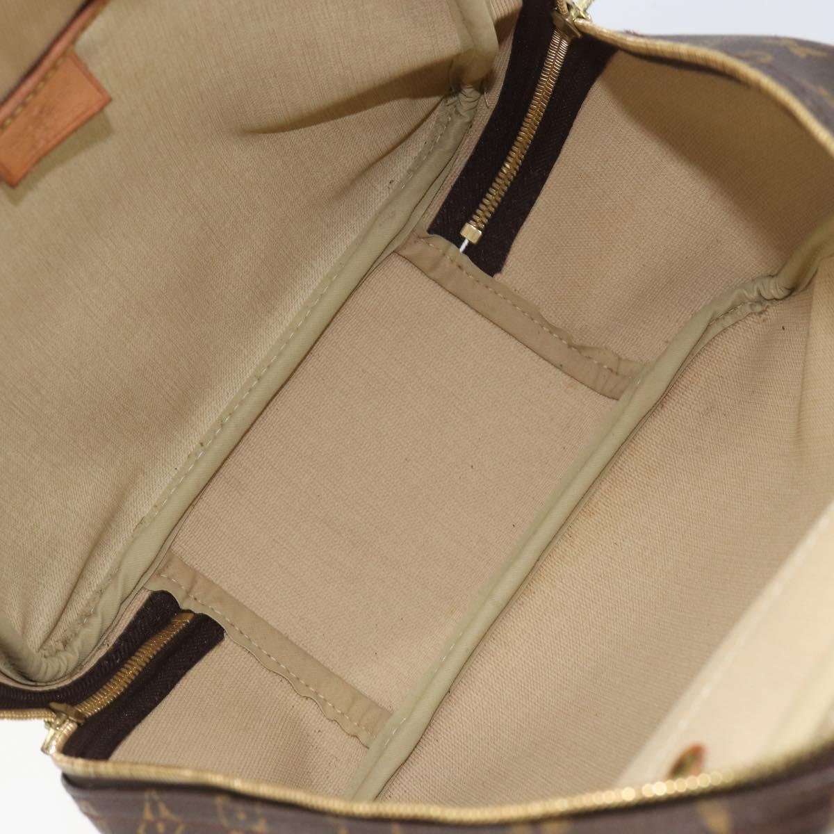 LOUIS VUITTON Monogram Excursion Hand Bag M41450 LV Auth BA8565